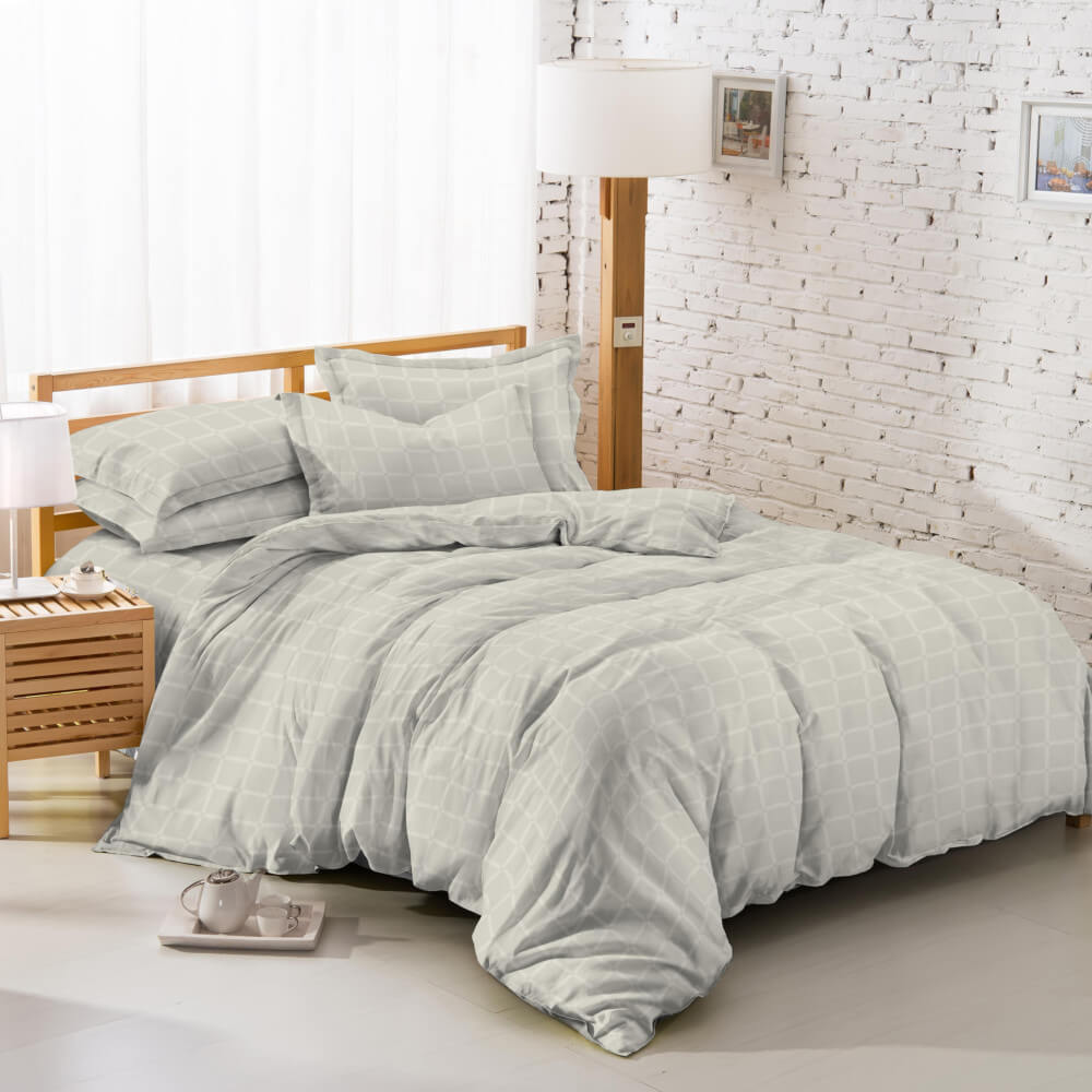 Sprei Microtex Minimalis Tomomi Dobby Osaka