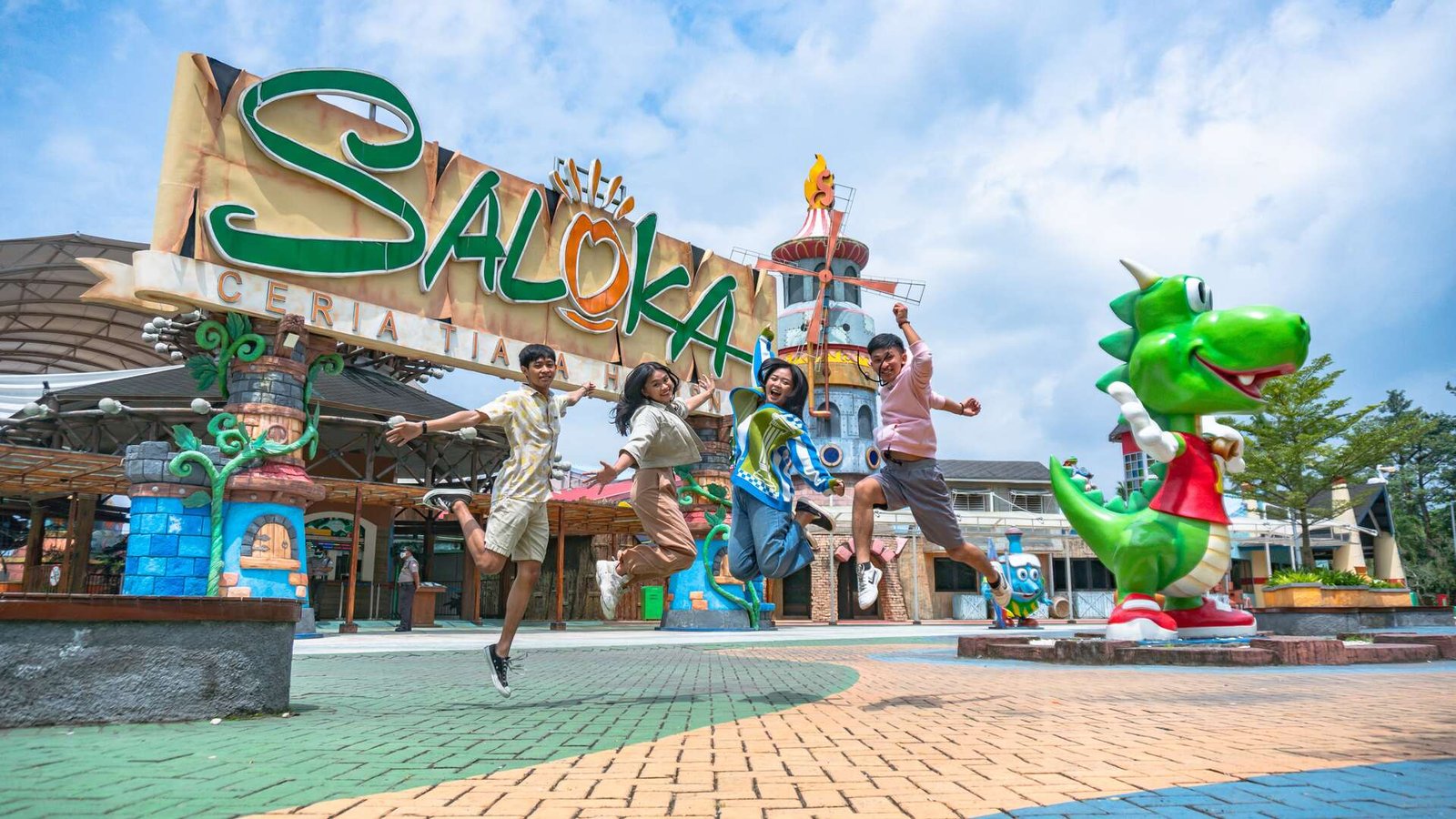 Saloka Theme Park Semarang: Destinasi Wisata Keluarga Penuh Keceriaan dan Petualangan