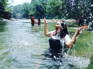 “Pantai Biru Binjai”: Oase Eksotis di Tengah Kota, Liburan Tak Perlu Jauh!