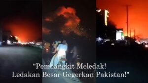 Denting Perang dari Langit: Momen Mencekam Ledakan Saat India Serang Pangkalan Udara Pakistan