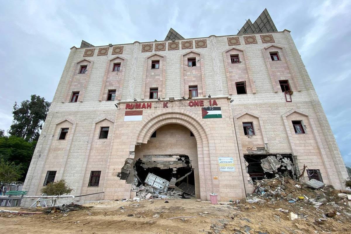 Tragedi Kemanusiaan: Menguak Fakta Penghancuran Rumah Sakit Indonesia di Gaza Utara