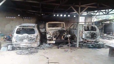 Dari Amarah Jadi Bencana: Polisi Tetapkan 3 Tersangka Kasus Pembakaran Rumah Kepala Kampung di Lampung Tengah