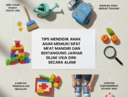Tips Mendidik Anak Agar Memiliki Sifat Mandiri dan Bertanggung Jawab Sejak Usia Dini Secara Alami