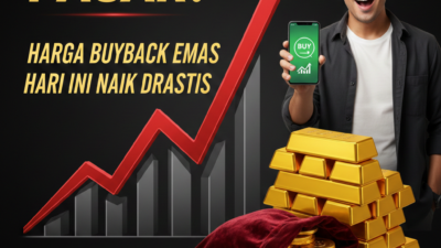 Kejutan Pasar! Harga Buyback Emas Hari Ini Naik Drastis, Waktunya Borong Cuan?