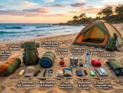 Daftar Perlengkapan Penting Untuk Melakukan Perjalanan Solo Camping Di Pinggir Pantai