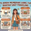Tips Aman Membawa Uang Tunai Dalam Jumlah Banyak Saat Sedang Traveling