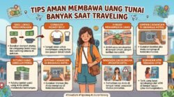 Tips Aman Membawa Uang Tunai Dalam Jumlah Banyak Saat Sedang Traveling