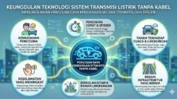 Keunggulan Teknologi Sistem Transmisi Listrik Tanpa Kabel Untuk Pengisian Daya Kendaraan Otomatis